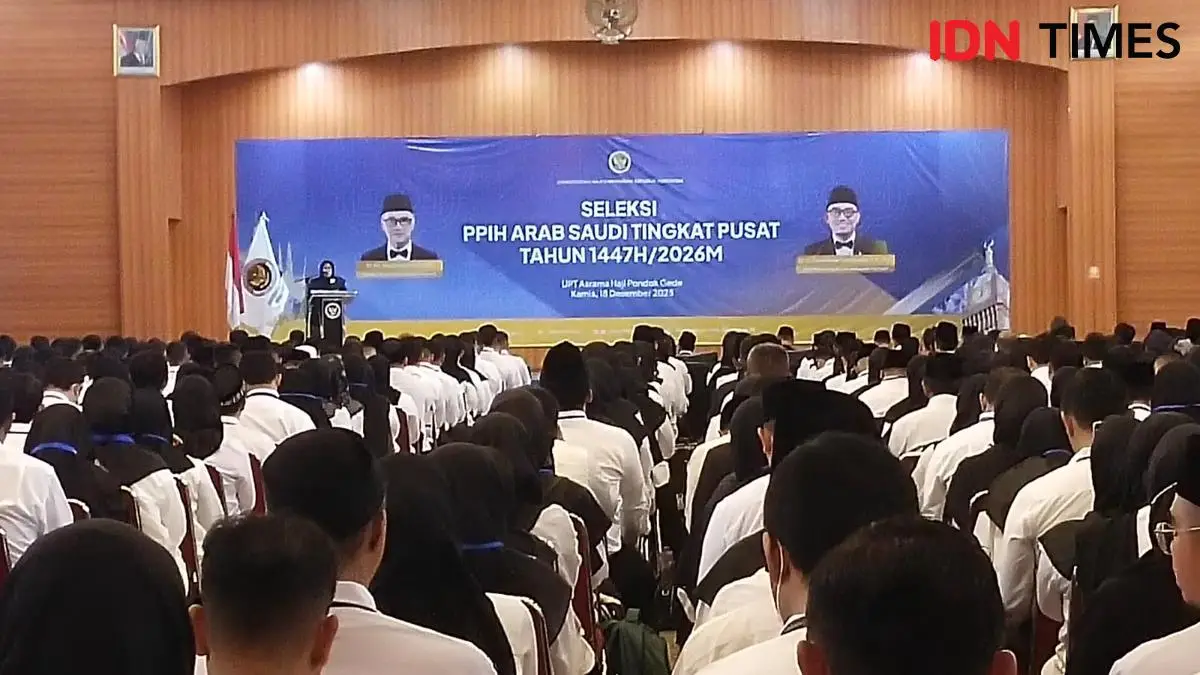 Menteri Haji Resmikan Tes PPIH Arab Saudi di Asrama Haji Pondok Gede